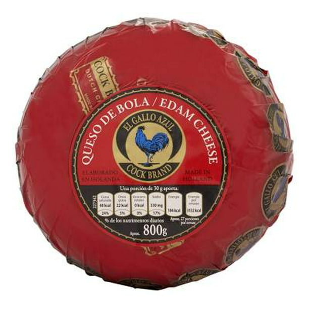 Queso de Bola Gallo Azul Adam 800gr