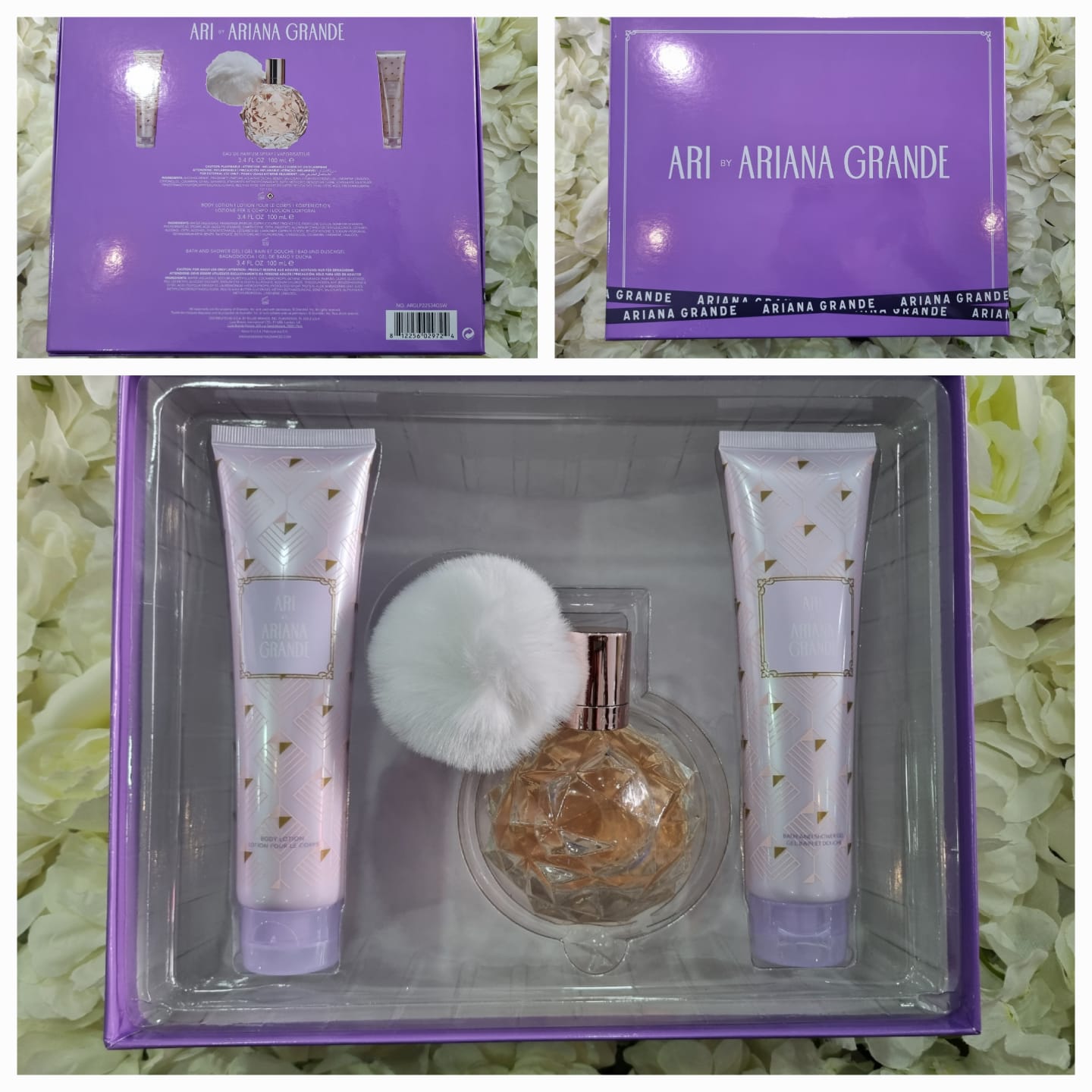 Set Ari Ariana Grande 3pz x 100ml Dama