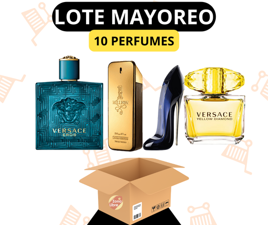 Lote 10 Perfumes Importados 100ml