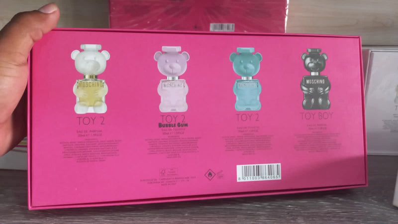 Set de Perfume Moschino Unisex Dama/Caballero Toy Boy 4x30ml - Zona Libre