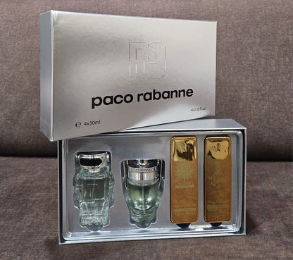 Set Paco Rabanne 4pz x 30ml Caballero