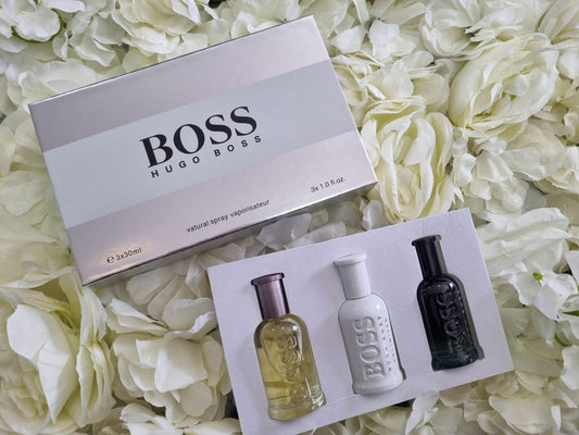 Set Hugo Boss 3pz x 30ml Caballero