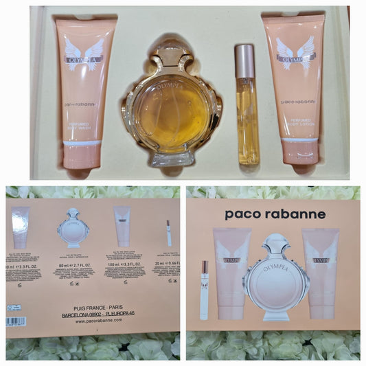 Set Olimpea Paco Rabanne 4pz Dama