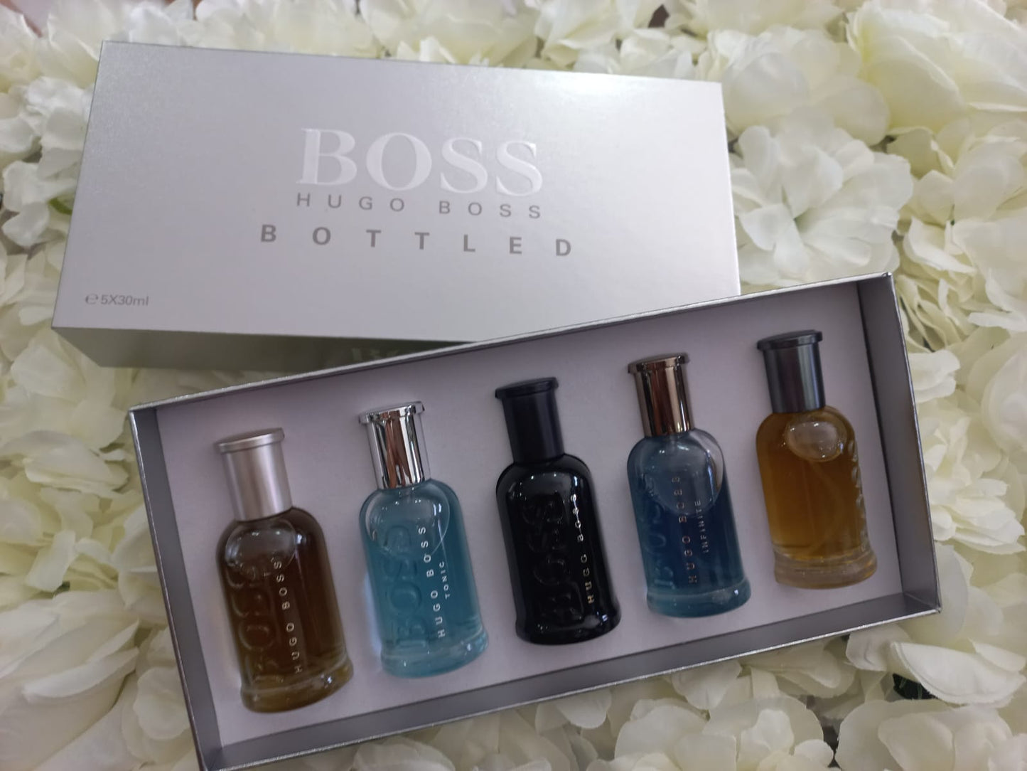 Set Bottled Hugo Boss 5 pz Caballero