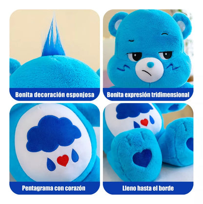 Ositos Cariñositos Gruñón Care Bears Insignia Purpurina 46cm Color Azul