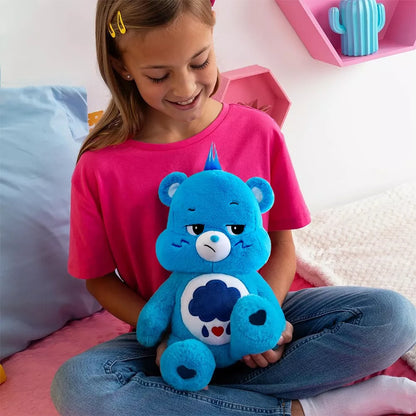 Ositos Cariñositos Gruñón Care Bears Insignia Purpurina 46cm Color Azul