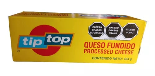 1 Pieza De Queso Fundido Tiptop De 454g Importado De Holanda