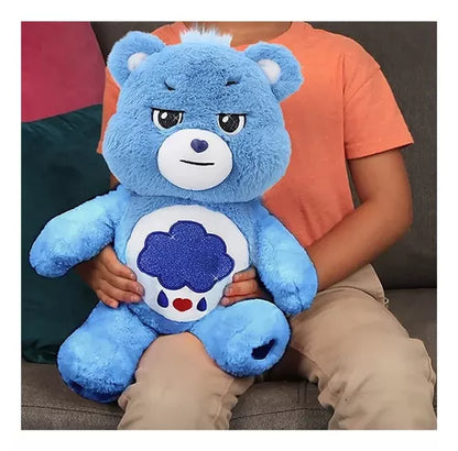 Ositos Cariñositos Gruñón Care Bears Insignia Purpurina 46cm Color Azul