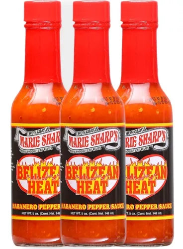 12 Salsas Marie Sharps Belizean Heat De 296ml.