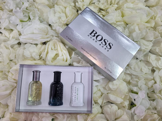 Set Hugo Boss 3 Pz Caballero