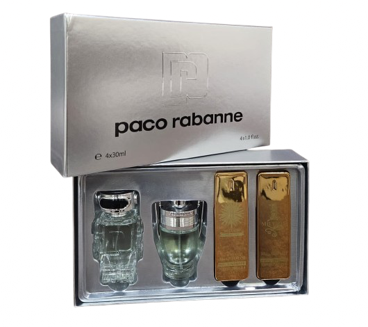 Set Paco Rabanne 4pz x 30ml Caballero