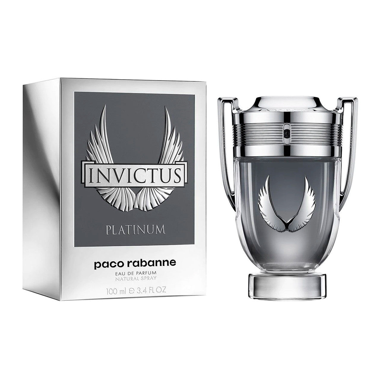 Invictus Platinum agua de perfume 100ml Hombre