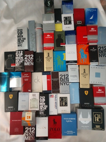 Lote de 20 Perfumes Mixtos Importados