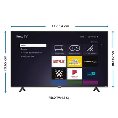 TV Philips 50 Pulgadas 4K Ultra HD Smart TV LED 50PFL5756/F8 - Zona Libre