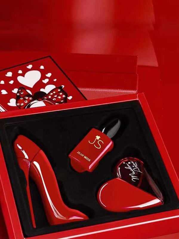 Set Perfume Sexy Girl Red High Heels Set de 3 piezas 30ml*3 - Zona Libre