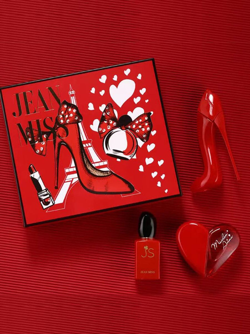Set Perfume Sexy Girl Red High Heels Set de 3 piezas 30ml*3 - Zona Libre